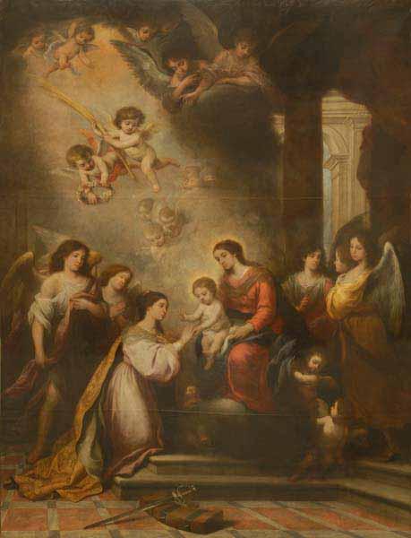 Bartolome Esteban Murillo santa catalina cadiz oil painting image